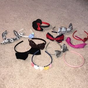 Lot of 12 Little girls Headbands